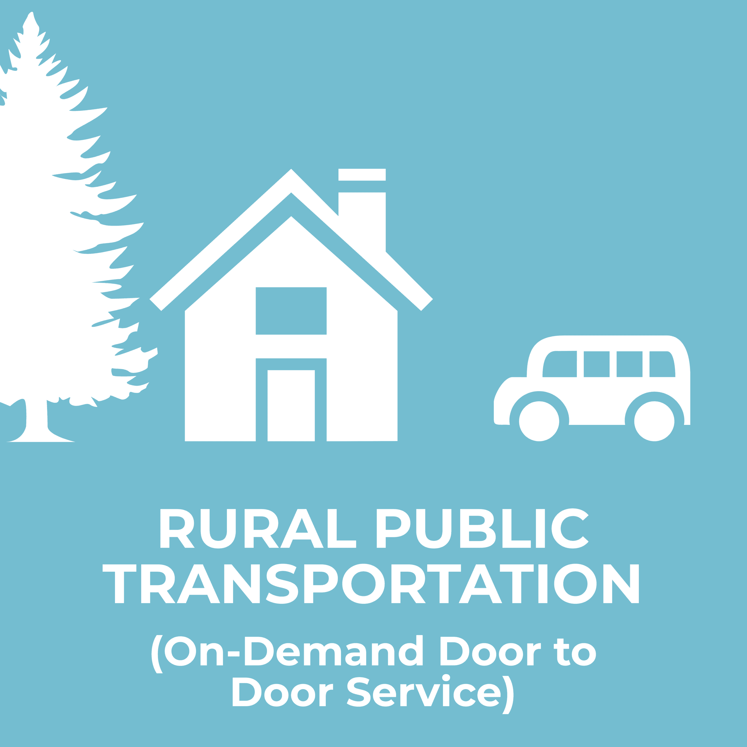 Rural Public Transportation Service Button (Shasta Connect)